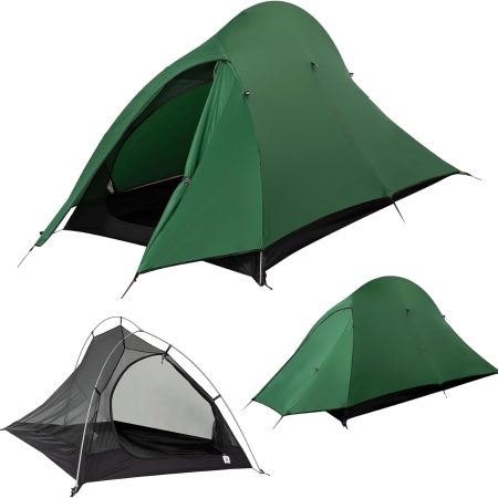1-2 Person Lightweight Backpacking Tent - Waterproof Tent for 3 Season, Ultralight Camping Tent for Outdoor, Easy Setup for Sports, Hiking, Travel by